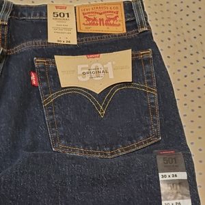 501 Original Cropped Jeans 30x26